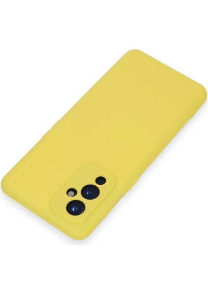 MYT09 One Plus 9 Kılıf Nano Içi Kadife Silikon - Sarı modelleri
