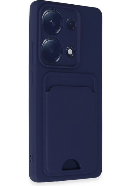 MYT09 Xiaomi Redmi Note 13 Pro 4g Kılıf Kelvin Kartvizitli Silikon - Lacivert fiyatları