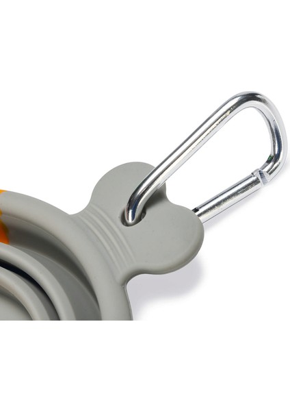 Mtxdpn Beeztees Köpek Mama ve Su Kabı, Teleskopik, Turuncu, Silikon, 15,5cm, 750ML indirimleri