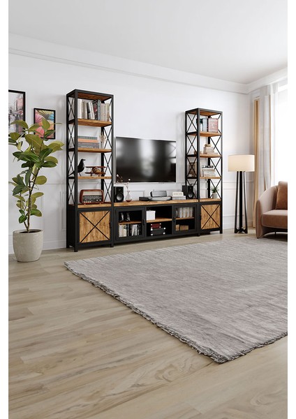 Lantana Tv Ünitesi - Size Özel Üretim - Gerçek Ağaç - Köknar