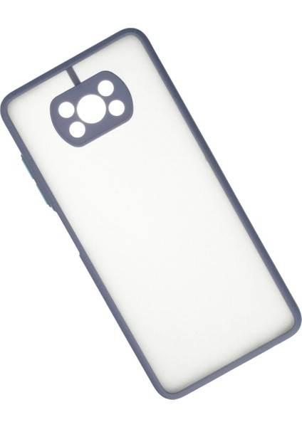 MYT09 Xiaomi Pocophone X3 Kılıf Montreal Silikon Kapak - Gri fiyatları