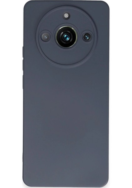 MYT09 Realme 11 Pro Kılıf Nano Içi Kadife Silikon - Gri