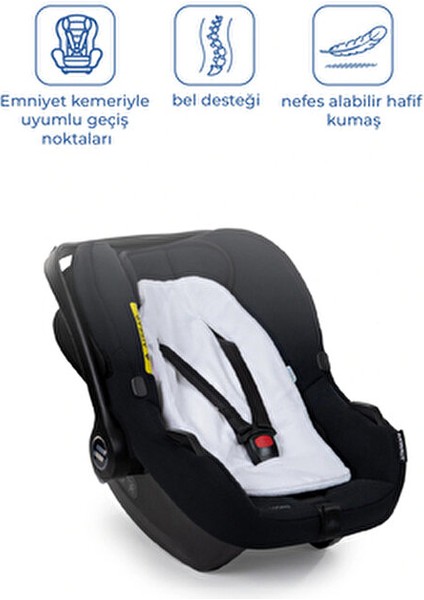 Beyaz Havlu Ana Kucağı Bel Desteği Minder Özellikli Rahatlık Sağlar fırsatları