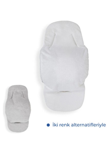 Beyaz Havlu Ana Kucağı Bel Desteği Minder Özellikli Rahatlık Sağlar
