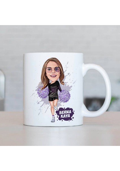 Sevgileye-Arkadaşa Özel Hediyelik|kişiselleştirilebilir Karikatür Hediye Kupa Bardak