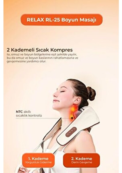 Yoğurmalı Masaj Cihazı Türkiye Menşeli Omuz ve Boyun İçin Rahatlatıcı Özellikler fiyatları