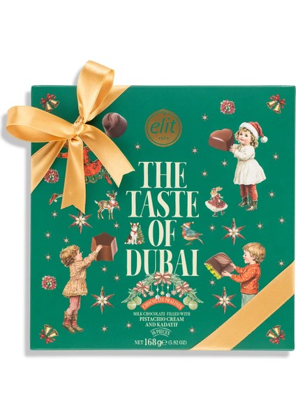 Kadayıflı ve Antep Fıstıklı Krema Dolgulu Sütlü Çikolata Yeşil Kutu 168G fiyatları