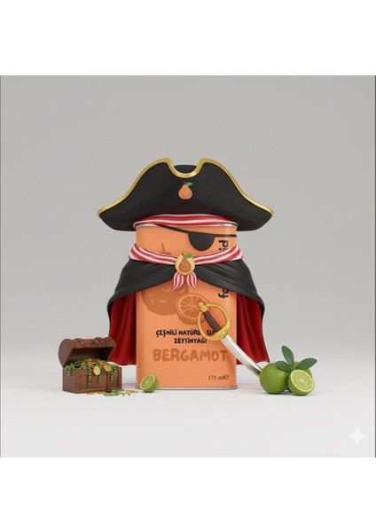 Bergamot Çeşnili Natürel Sızma Zeytinyağı 175 ml