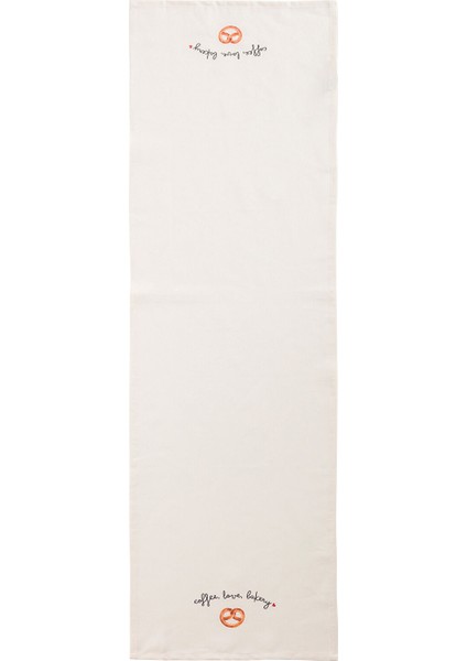 Yeni Sezon Yazı Nakışlı Runner 45X150 cm indirimleri