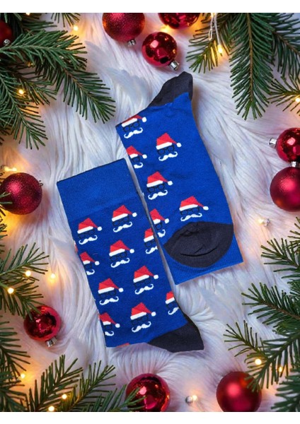 - Yılbaşı Temalı Unisex Çorap – Desenli Özel Tasarım (Hediye Paketli) modelleri