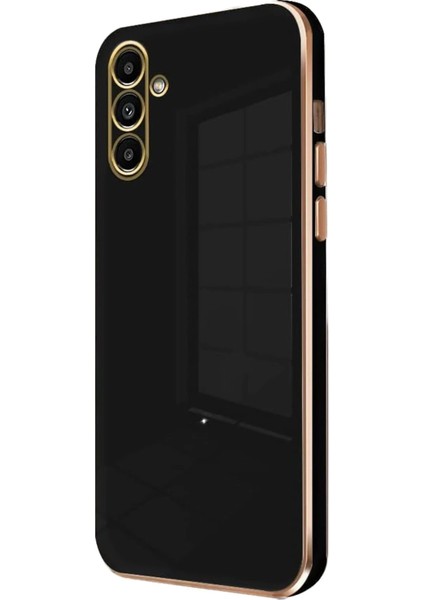 MYT09 Samsung Galaxy M15 Kılıf Volet Silikon - Siyah