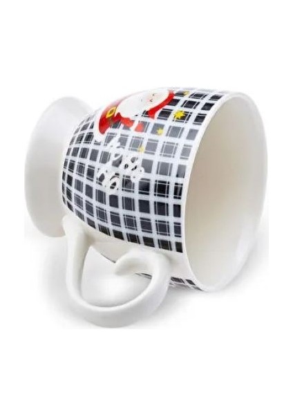 Happy New Year Büyük Noel Baba Mug 500 ml modelleri