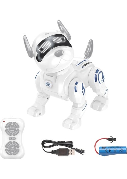 Uzaktan Kumandalı Akrobat Köpek Akıllı Interaktif Öğretici Oyuncak Şarjlı Robot indirimleri