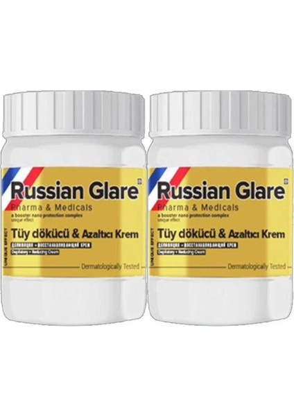 Süper Russ Glare Tüylere Krem Nano 2li x 50 ml Russ Merhemi