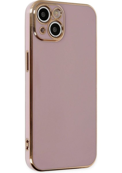 MYT09 iPhone 14 Kılıf Volet Silikon - Mor