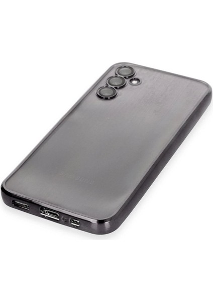 MYT09 Samsung Galaxy A14 4g Kılıf Lensli Silikon - Siyah fırsatları