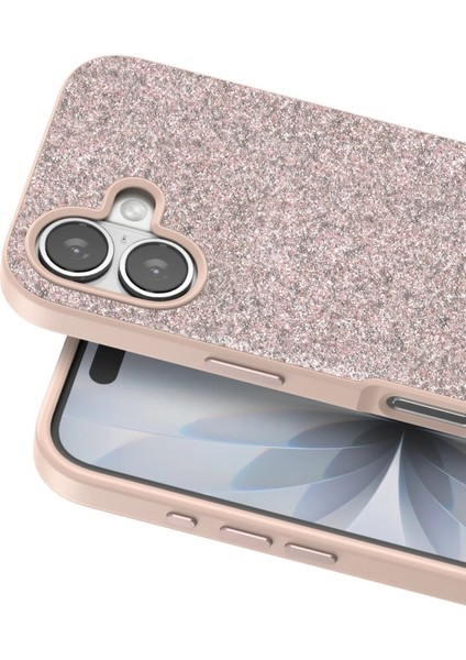 MYT09 Apple iPhone 17 Bright Simli Kapak - Pembe fiyatları