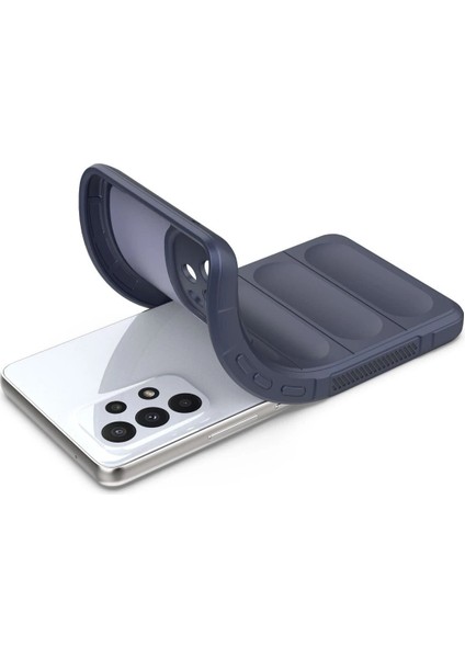 MYT09 Samsung Galaxy A53 5g Kılıf Optimum Silikon - Lacivert fırsatları