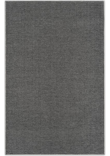 Ecole Ruva Antrasit Gri Modern Salon ve Oturma Odası Halısı
