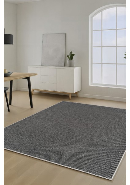 Ecole Ruva Antrasit Gri Modern Salon ve Oturma Odası Halısı fiyatları