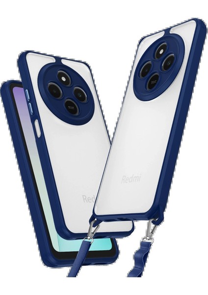 MYT09 Xiaomi Redmi 14C Kılıf Penta Silikon Kılıf - Lacivert