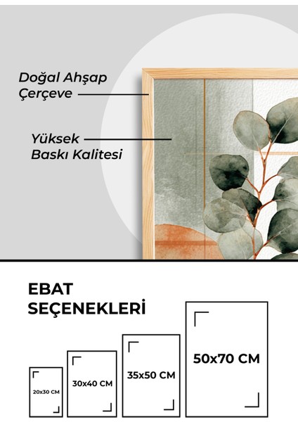 Ahşap Çerçeveli Tablo Seti - 3'lü Tablo - Çerçeveli Poster - Duvar Tablosu - Salon Yatak Odası Tablo modelleri