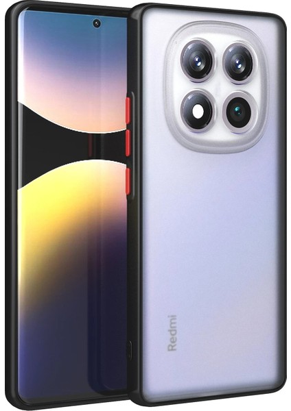 MYT09 Xiaomi Redmi Note 14 Pro Plus Kılıf Montreal Silikon Kapak - Siyah