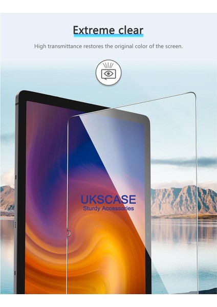 Samsung Galaxy Tab S10 Fe Plus 13.1 Inch (SM-X620)(2025) Uyumlu Temperli Cam Ekran Koruyucu *2 Adet* fırsatları