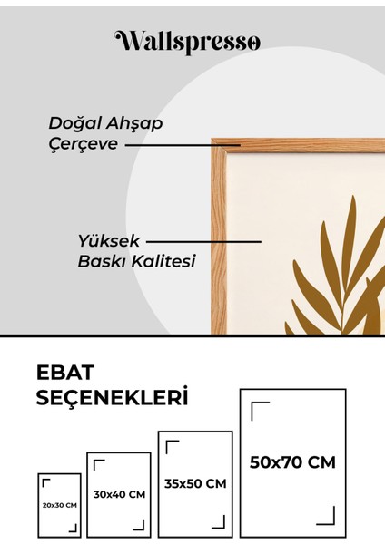 Boho Ahşap Çerçeveli Tablo - 3'lü Tablo Seti - Duvar Tablosu - Üçlü Tablo modelleri