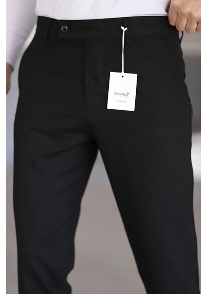 Erkek Kaliteli Likralı Italyan Kesim Her Ortama Uygun Şık ve Rahat Kısa Dilli Kumaş Pantolon fiyatları