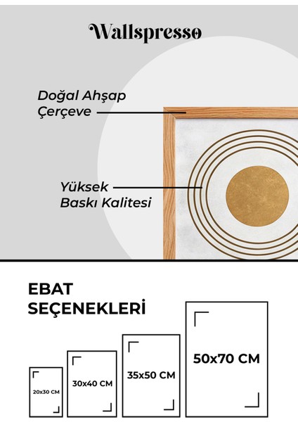 Modern Soyut Minimalist Ahşap Çerçeveli Tablo - 3'lü Tablo Seti - Duvar Tablosu - Üçlü Tablo modelleri