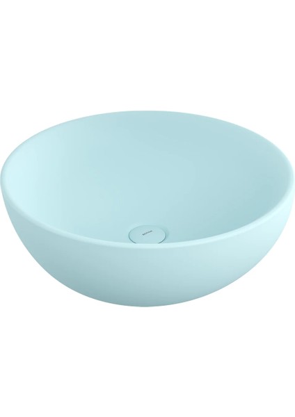 Bocchi Venezia Çanak Lavabo 45 cm Mat Buz Mavisi