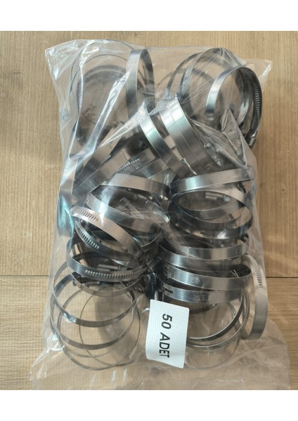 65-88 Hortum Kelepçesi Krom Çelik Malzeme 12MM Genişlik (50 Adet) fiyatları