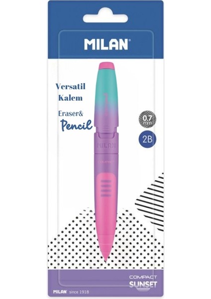 Sunset Serisi Versatil Kalem Silgili - (0.7mm)