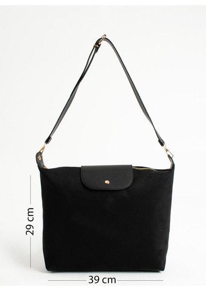 Nora Kadın Fermuarlı Ayarlanabilir Askılı Süet Omuz Çantası modelleri