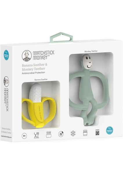 Banana-Silikon Dis Kasiyici Hediye Seti / Mint Yesili fiyatları