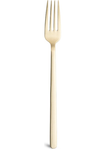 2900 Vannes Mat Şampanya 42 Parça 6 Kişilik Yemek Çatal Kaşık Bıçak Takımı fırsatları