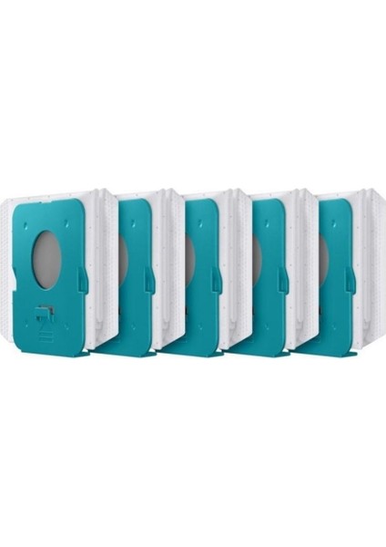 Samsung Uyumlu VS20A95823W Bespoke Jet Pet Süpürge Temizlik Istasyonu Toz Boşaltma Torbası - 5'li