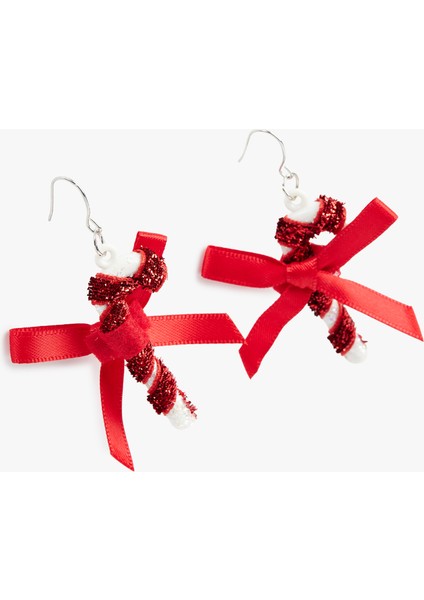 Fiyonklu Pullu Yılbaşı Küpe fiyatları