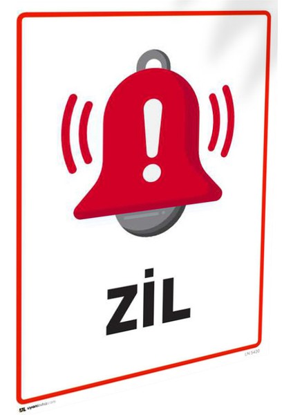 Zil Yazılı Uyarı ve Yönlendirme Levhası Dekota (Forex)