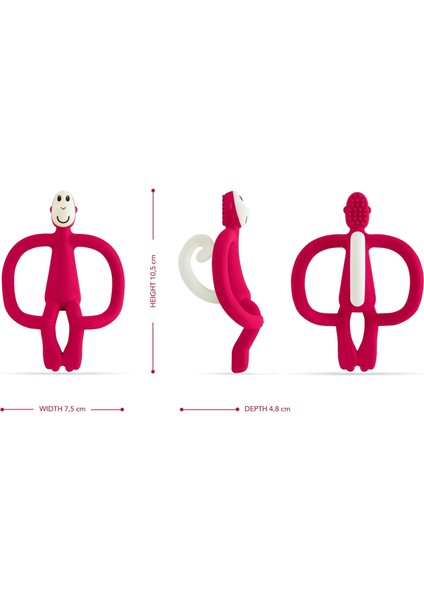 Silkon Dis Kasiyici / Monkey (Kirmizi) fiyatları