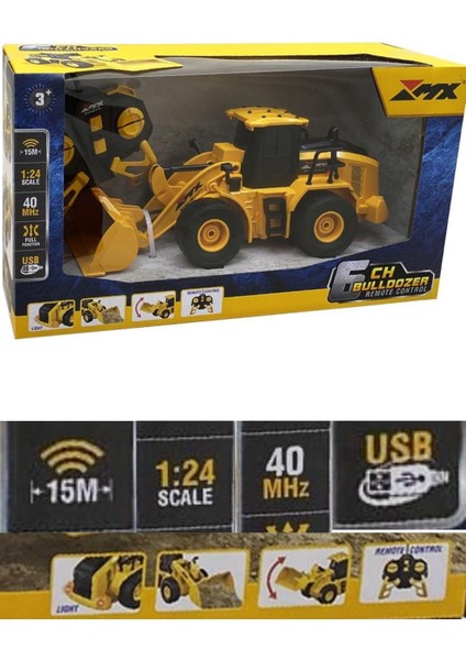 Uzaktan Kumandalı Dozer