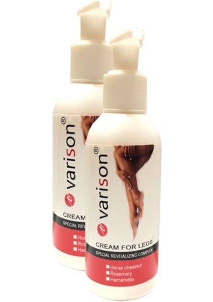 Süper Mucizevi Varison Varicose Vein Defense Cream Bakım Kremi 120 ml 2 Adet
