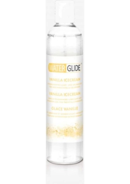 Süper Water Glide Waterglide Vanilla Icecream Lubricant Gel 400ML Vanilya Aromalı Jel