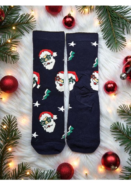- Yılbaşı Temalı Unisex Çorap – Desenli Özel Tasarım (Hediye Paketli) modelleri