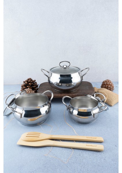 6 Parça Derin Küre Güveç Tencere Seti indirimleri