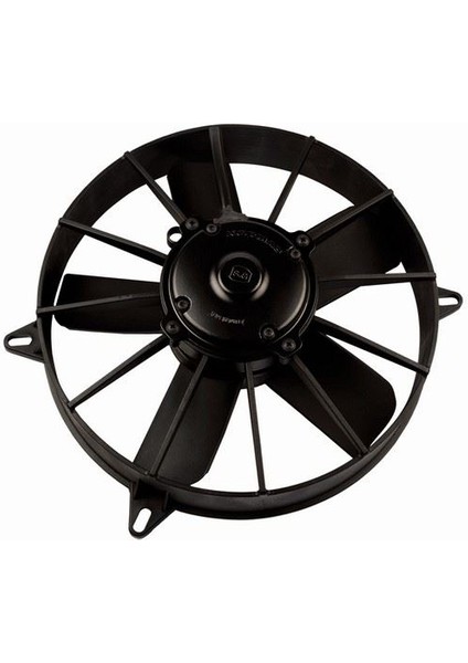 Ünüversal Fan Motoru 24V 11'' Komple Yassı Geniş Emici Aksiyel Fan ( 5 Kanat )