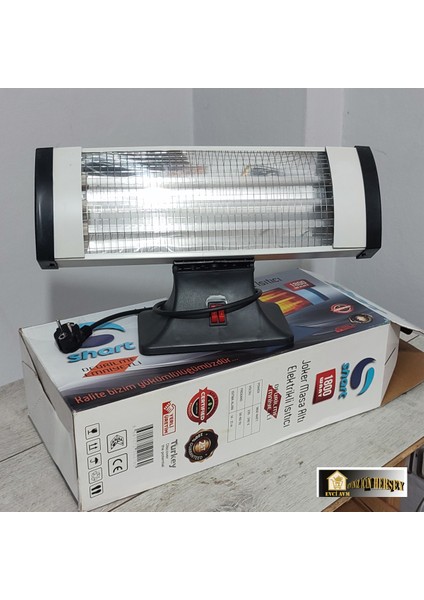 Evci Joker Masa Altı Elektirikli Quartz Isıtıcı Soba 1800W