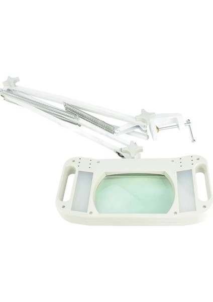 10X LED Akrobat Büyüteç 2X15W 170X113 mm 10 Diopter Mercek LT86G fiyatları