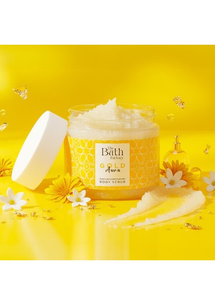 Gold Aura Duş Jeli + Gold Aura Vücut Spreyi + Gold Aura Vücut Peelingi fırsatları